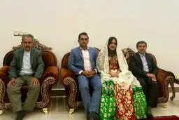 زوج جوان هزینه جشن عروسی  خود به مبارزه با کرونا اختصاص دادند