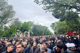 آغاز آیین بدرقه شهدای خدمت در تبریز