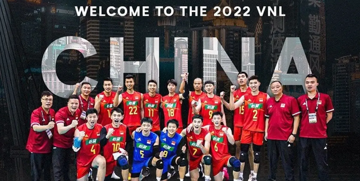 
چین جایگزین روسیه در لیگ ملت‌های والیبال ۲۰۲۲ شد
