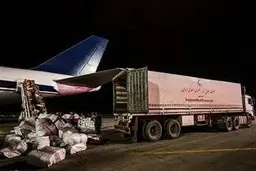 ارسال محموله‌های امدادی نیروی هوایی ارتش و هلال احمر به چابهار 