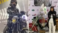 برنده شدن بانوی ایرانی در موتورسوار برتر رالی جهانی فیوا! 