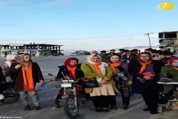زنان افغانی موتورسواری می کنند+ عکس