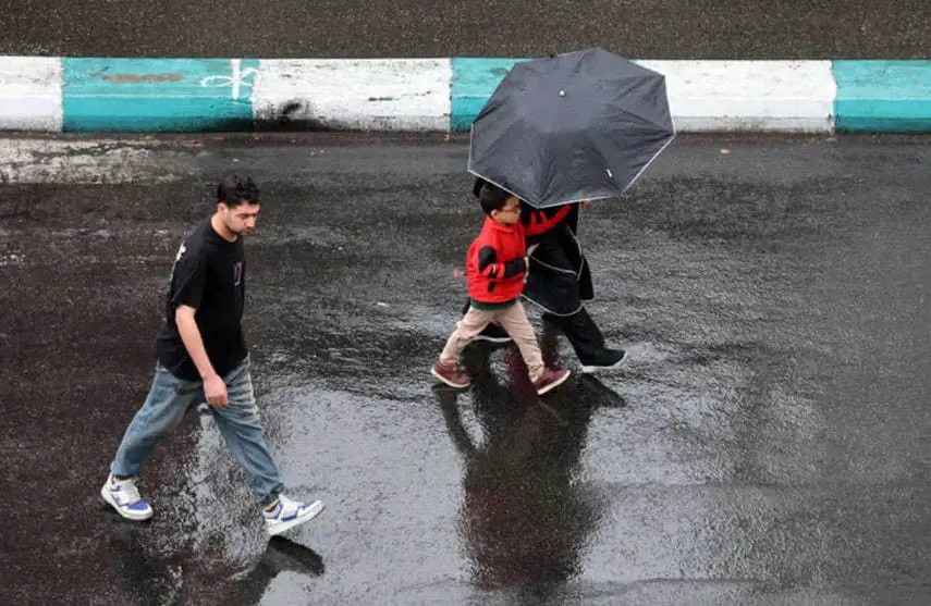 هواشناسی: امروز هم سامانۀ بارشی در کل کشور فعال است + ویدئو