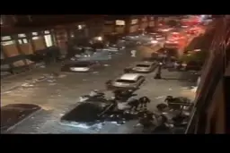 هرج‌ و ‌مرج در خیابان‌های نیویورک + فیلم