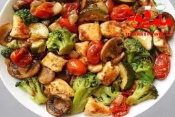 بیا بهت یاد بدم این خوراک مرغ خوشمزه و آسونو درست کنی | طرز تهیه خوراک مرغ +ویدیو
