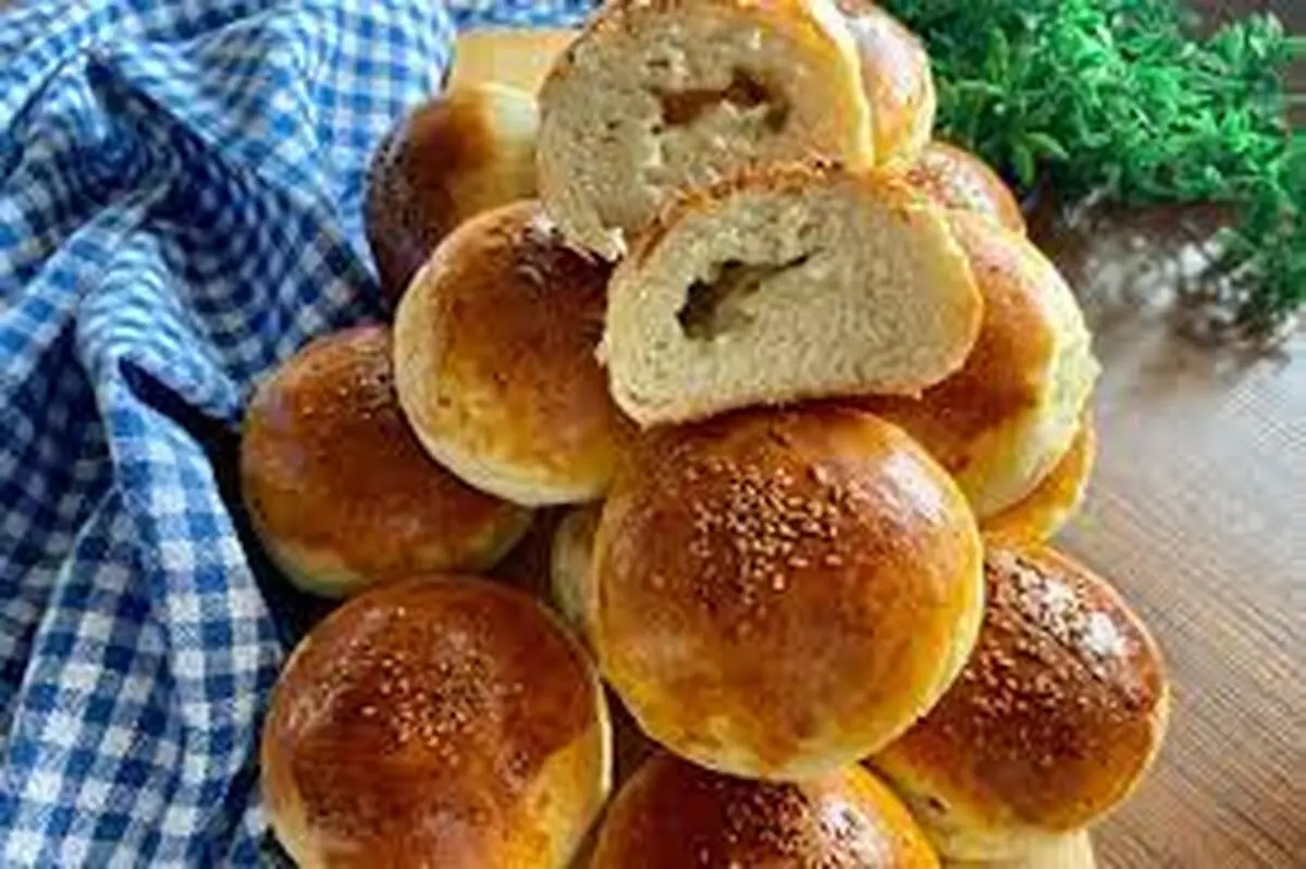 طرز تهیه نان مغز دار | بهترین تغذیه برای مدرسه فرزندان دلبند