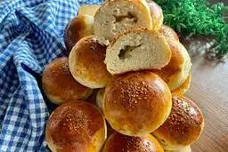 طرز تهیه نان مغز دار | بهترین تغذیه برای مدرسه فرزندان دلبند