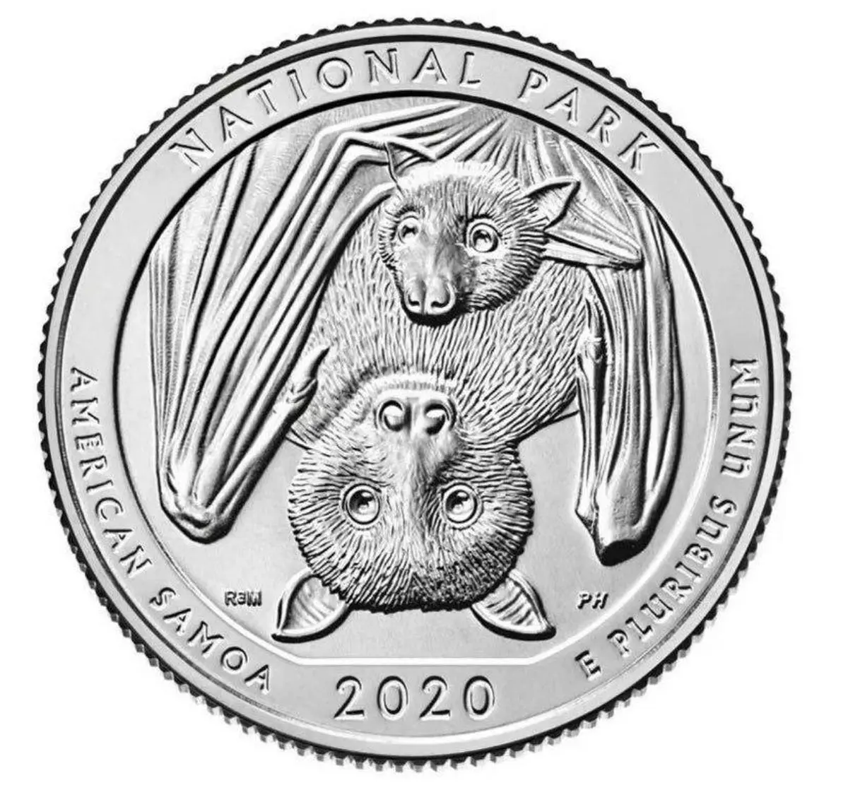 آمریکا سکه‌های جدید ۲۵ سنتی با تصویر خفاش را روانه بازار کرد