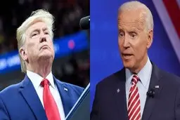 نظرسنجی؛ اختلاف بایدن و ترامپ ۴ درصد شد