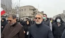 دستنوشته علی لاریجانی برای شهدای ناوشکن دنا