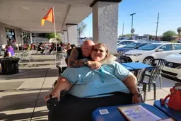 داستان ازدواج یکی از چاق‌ترین زنان دنیا و همسرش