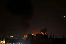 اسرائیل، نوار غزه را بمباران کرد