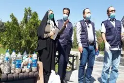 خیابان ولی عصر تهران امروز از ته سیگار پاکسازی شد.