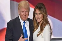 توئیت عاشقانه دونالد ترامپ برای تولد ملانیا 