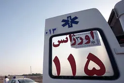 موتورسوار مست دندان تکنسین اورژانس را شکست