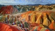 شکوه رنگ‌ها در جنوب ایران | کوه‌های افسانه‌ای هرمز +ویدئو