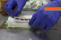  آلمان، پخت کیک با طرح واکسن! + ویدئو