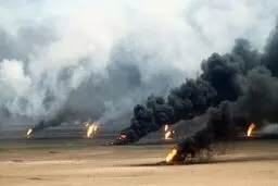 حمله ی داعش به چاه های نفت در شمال عراق