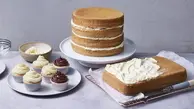 راحت ترین روش خامه کشی کیک توی خونه رو یاد بگیر! | روش خامه کشی کیک در خانه +ویدئو