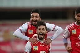 پرسپولیس 2 - 1 فولاد  |  پایان سریال تساوی های پرسپولیس