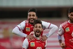پرسپولیس 2 - 1 فولاد  |  پایان سریال تساوی های پرسپولیس