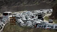 ترافیک پرحجم مسافران عیدفطر در چالوس، هراز و فیروزکوه