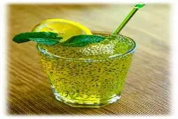 طرز تهیه شربت موهیتو با تخم شربتی برای افطار و سحر+ویدئو 