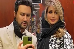 ماجرای طلاق شاهرخ استخری و همسرش چیست ؟| پاسخ همسر استخری به شایعه طلاق شان با این عکس!