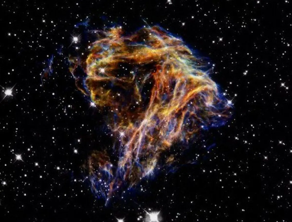 
یک آتش‌بازی بزرگ در کهکشان +تصویر 
