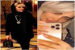  لجبازی همسر فوتبالیست معروف+فیلم