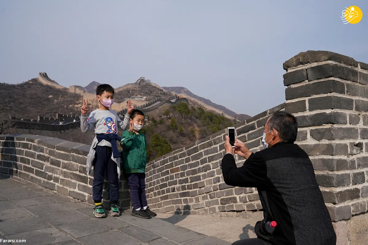 بازگشایی دیوار چین پس از کاهش شیوع کرونا 