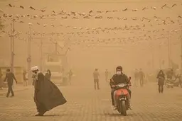 خوزستان غرق در آلودگی هوا | آلودگی هوا در غرب خوزستان به مرحله «خطرناک» رسید