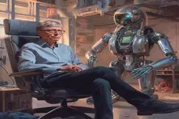 هشدار خطرناک بیل گیتس به دنیا | با کمک هوش مصنوعی کم کم گوگل و آمازون از دور خارج می‌شوند!