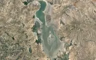 تراز دریاچه ارومیه ۶۸سانتیمتر کاهش یافت