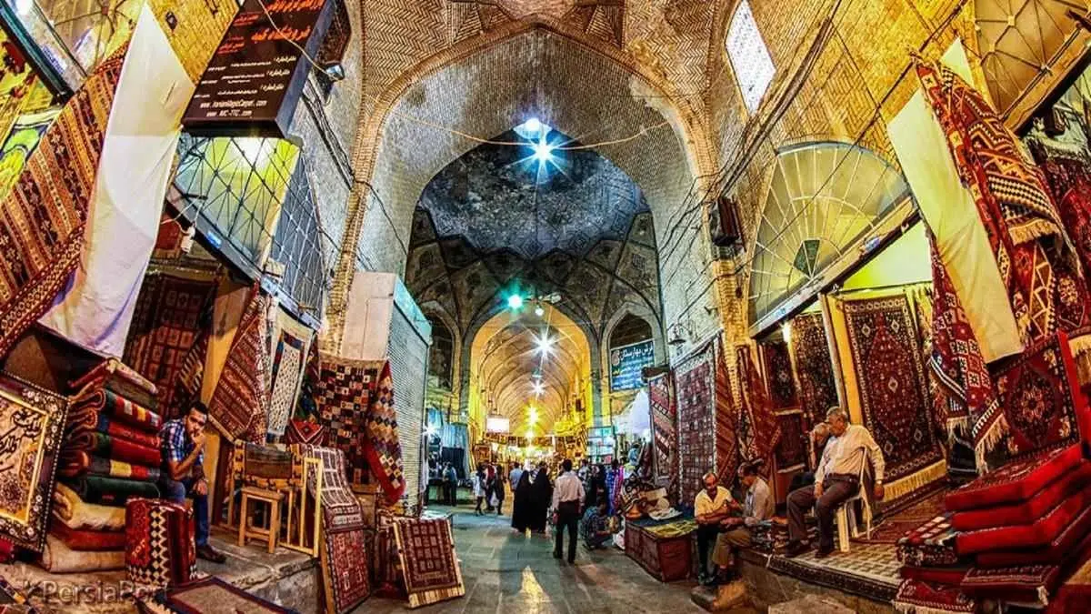 ناگفته‌هایی از بازار وکیل شیراز | تاریخچه بازار وکیل شیراز | بازار وکیل شیراز را بیشتر بشناسید