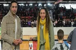 عاشقانه های کیمیا علیزاده و همسرش در خارج از کشور + عکس