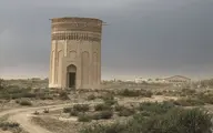 یادگار هزار ساله در قلب کویر | ویدئویی از برج مهماندوست دامغان +ویدئو