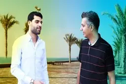 سلام‌وعلیک مرد برهنه با فردوسی‌پور و طارمی در کوچه‌پس‌کوچه‌های بوشهر+ویدئو