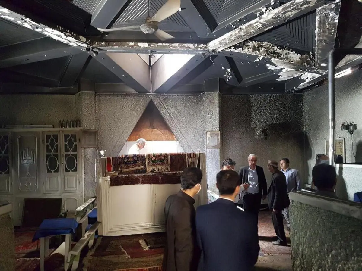 بسیج دانشجویی همدان: آتش‌سوزی مقبره «استر و مردخای» با بیانیه ما ارتباطی ندارد
