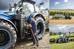 اولین تراکتور جهان که با تغییرات آب و هوایی هم مشکلی پیدا نمی کند ! + عکس