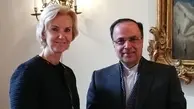 سفیر ایران در سوئد استوارنامه خود را تقدیم کرد