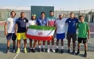 تیم ملی تنیس ایران صعود کرد +  نتایج دیدارهای انفرادی