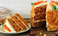 طرز تهیه کیک هویج پفکی بدون کره و روغن + ویدیو 