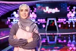 خانم بازیگر، مجری مسابقه «شوتبال» شد