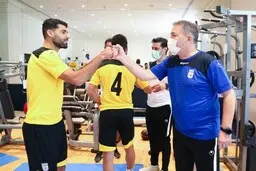 اسکوچیچ به تمرین تیم ملی بازگشت 
