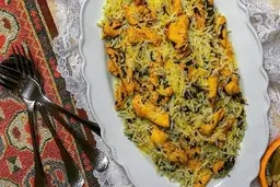 پلو رو اینطوری که می‌گم درست کن | آموزش طرز تهیه جعفری پلو