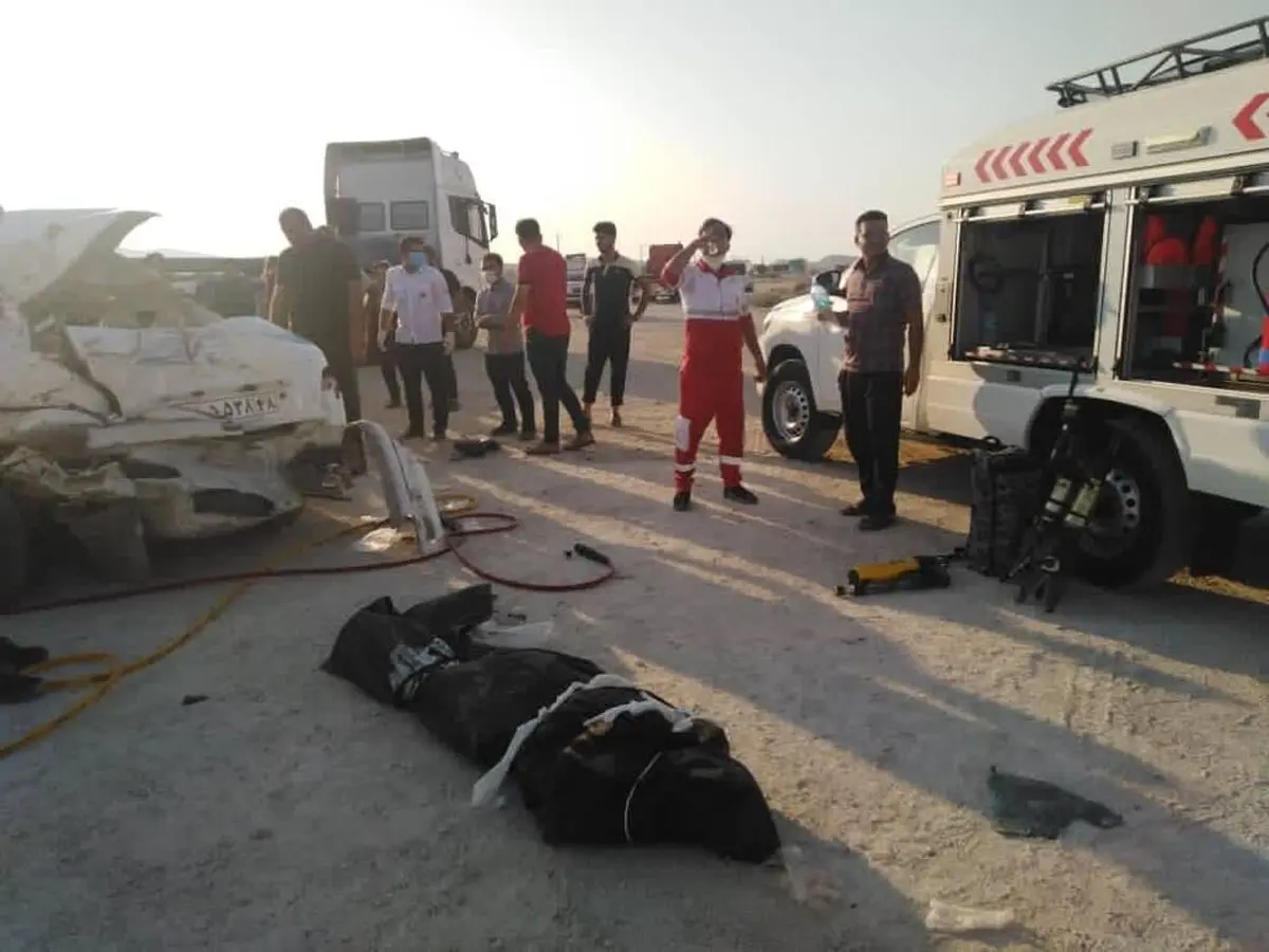 خودرو  | تصادف مرگبار در دیر بوشهر 