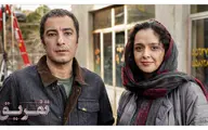 نوید محمدزاده و ترانه علیدوستی در پشت‌صحنه فیلمی تازه + عکس