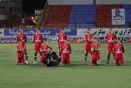  تیم فوتبال نساجی| ابتکار جالب در عکس تیمی 