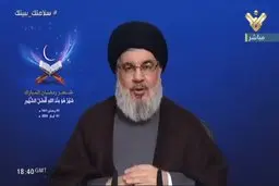 سید حسن نصرالله دوشنبه درباره موضوعات سیاسی سخنرانی می کند